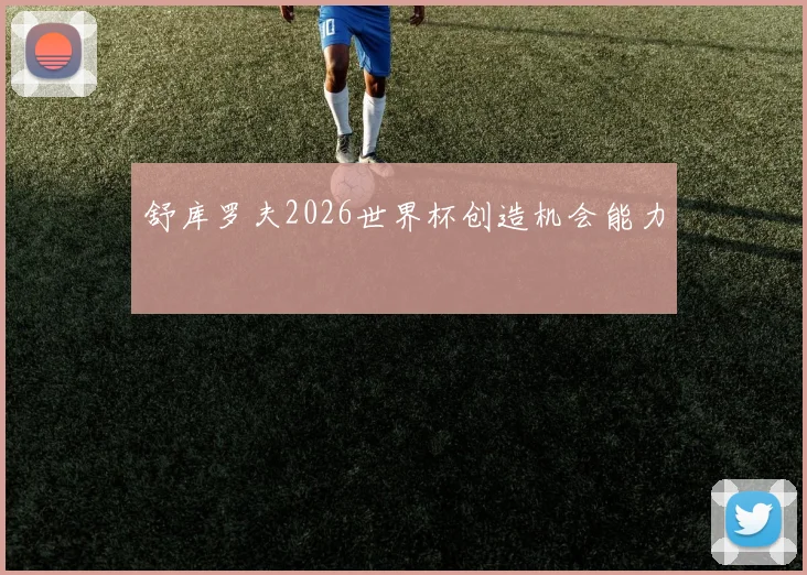 舒库罗夫2026世界杯创造机会能力
